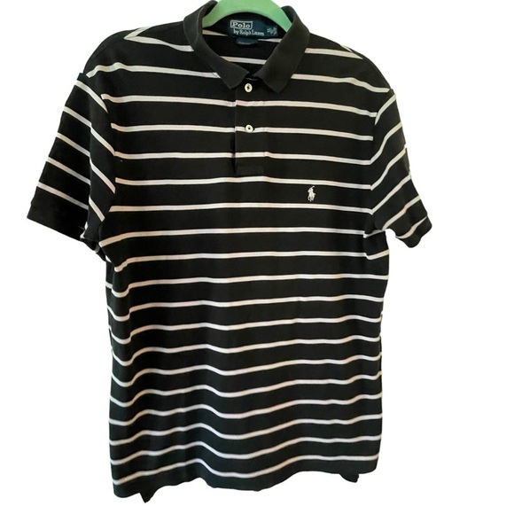 POLO by Ralph Lauren VienrBlack Polo PintaabShirt size XL - Picture 4 of 6